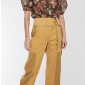 Ulla Johnson Hudson Patchwork Pants size 0